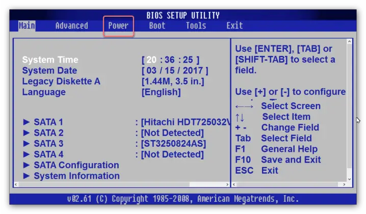 BIOS Legacy interface