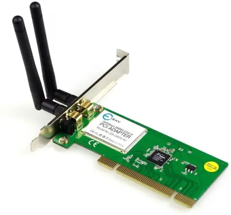 Built-in PCI-Express Compatible LAN card adapter