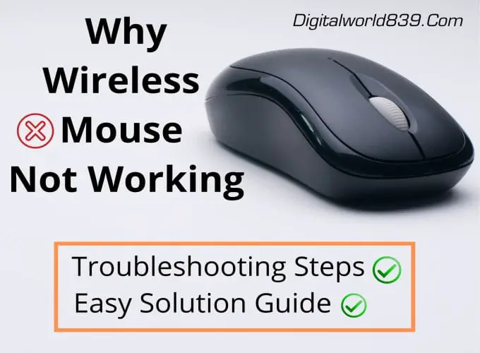 Dell Wireless Mouse Not Working