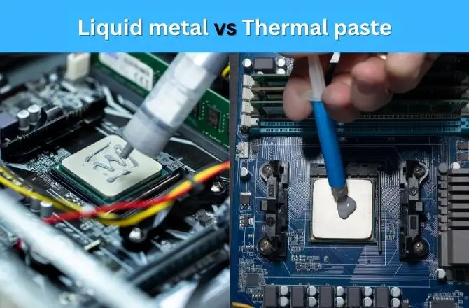 Liquid metal vs Thermal paste