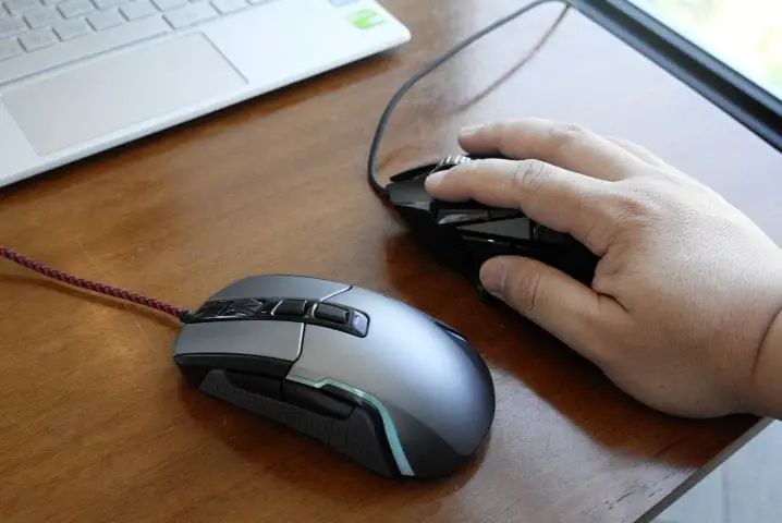 Price between optical and laser mouse