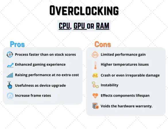 overclocking pros and cons